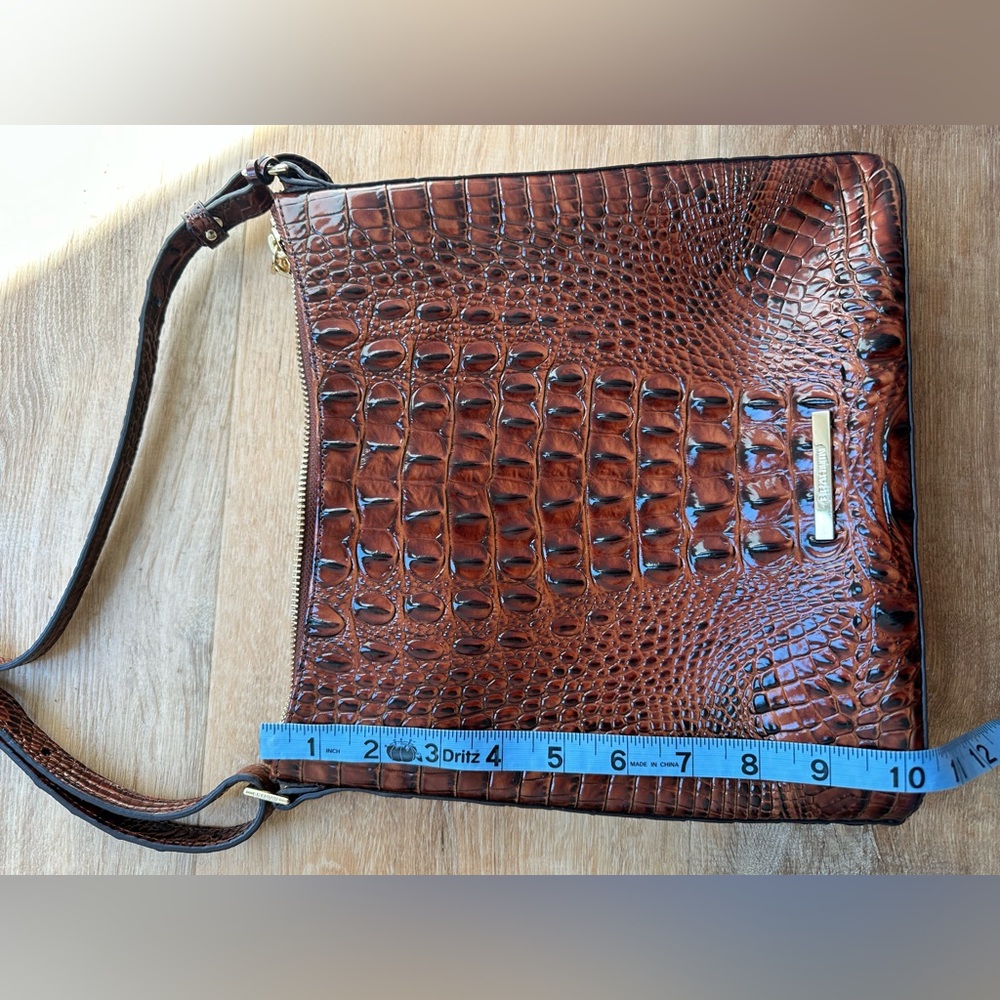 Brahmin Katie Crossbody in Pecan Melbourne - Picture 14 of 14